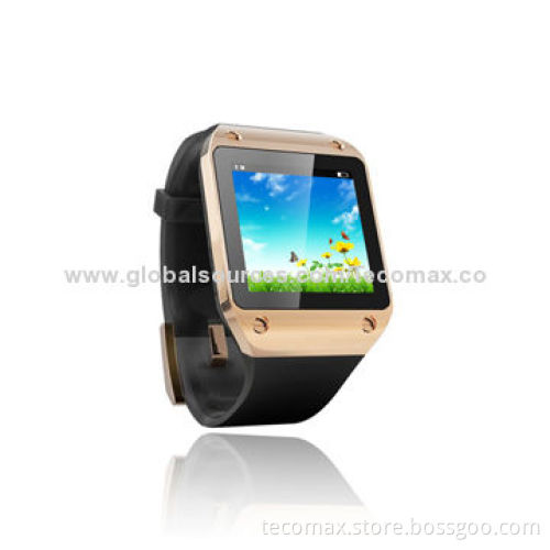 1.54'' Capacitive Touch Panel 240*240 screen, MTK6250, 360mAh Battery, BT MP3, Supports Pedometer